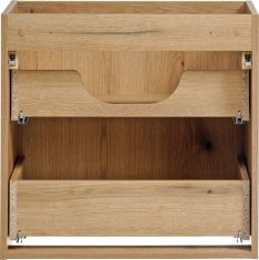 COMAD Závěsná skříňka pod umyvadlo Nova Oak 90 cm dub coast evoke