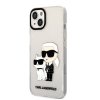  IML Glitter Karl and Choupette NFT Zadní Kryt pro iPhone 13 Transparent