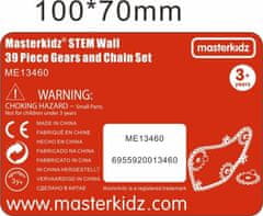 Masterkidz Ozubená kola Sestavte si svůj vlastní mechanismus – Vědecká a kreativní rada Masterkidz STEM