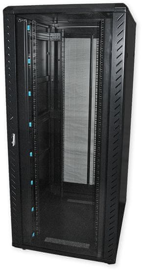 LAN-TEC EB.8042.B - serverový, 42U, 800 x 1000, sklo/perforace