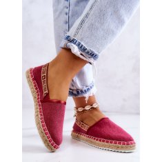 Big Star JJ274880 slip-on espadrilky růžové velikost 37