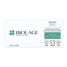 Biolage Kúra proti padání vlasů s aminexilem ScalpSync (Pro-Aminexil Anti-Hair Loss Tonic) (Objem 10 x 6 ml)