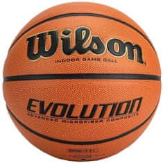 Wilson Míče basketbalové hnědé 6 Evolution Indoor Game