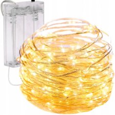 Flamenco Mystique Teplé bílé LED světýlka na drátku 50 kusů LAMP10CB