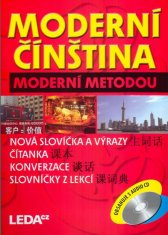 LEDA Moderní čínština moderní metodou - 3 knihy+3CD