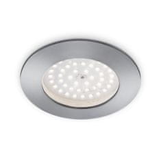 BRILONER BRILONER LED vestavné svítidlo, pr. 10 cm, 10,5 W, hliník IP44 BRI 7206-019