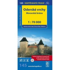 1: 70T(145)-Oderské vrchy,Moravská brána (cyklomapa)