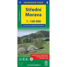 1:100T (17)-Střední Morava (turistická mapa)