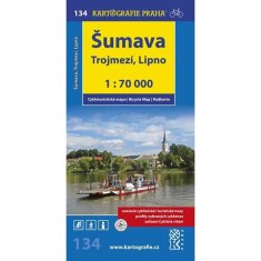 1: 70T(134)-Šumava-Trojmezí, Lipno (cyklomapa)