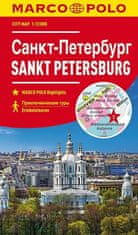 Sankt Petersburg 1:12 000 / mapa města (lamino)