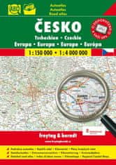 Česko autoatlas 1:150 0000 (A4, spirála)