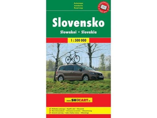 Slovensko automapa 1:500 000