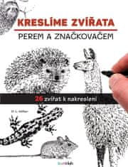 Kreslíme zvířata perem a značkovačem