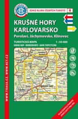 KČT 4 Krušné hory-Karlovarsko 1:50 000 / turistická mapa