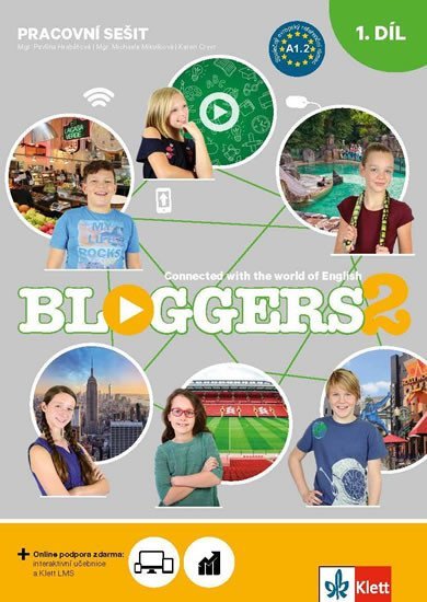 Bloggers 2 (A1.2) – 2dílný pracovní sešit + žákovská licence