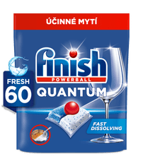 Finish Quantum All in 1 kapsle do myčky nádobí 60 ks