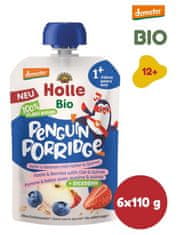 Holle bio tekutá kašička Penguin porridge 6 x 110 g