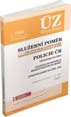 ÚZ 1554 Služební poměr příslušníků bezpečnostních sborů, Policie ČR, Vězeňská služba, BIS, Zpravodajské služby