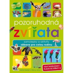 Jiri Models Pozoruhodná zvířata - Samolepky a aktivity zábava pro celou rodinu