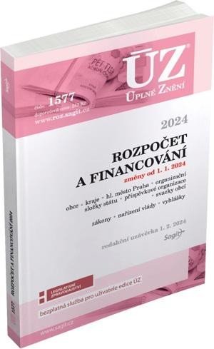 ÚZ 1577 Rozpočet a financování územních samosprávných celků, organizačních složek státu, příspěvkových organizací a dalších institucí, 2024