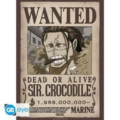 GB eye One Piece Plakát - Wanted Crocodile 52x38 cm