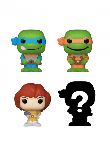 Figurka Želvy Ninja - Leonardo 4-pack (Funko Bitty POP)