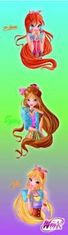 Akim Winx club Bloom - Záložka s 3D efektem