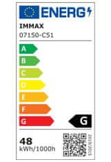 Immax NEO LITE AREAS SMART stropní svítidlo 51cm, 48W coffee TUYA Wi-Fi