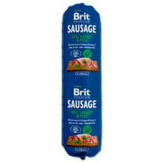 Brit Salám Sausage krůta s hráškem 800g