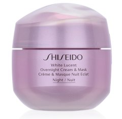 Shiseido Noční krém a maska proti pigmentovým skvrnám White Lucent (Overnight Cream & Mask) 75 ml