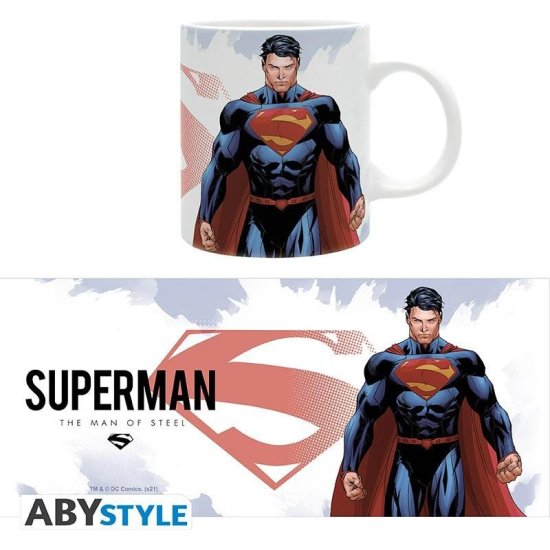 AbyStyle DC Comics Hrnek: Superman Man of Steel 320 ml