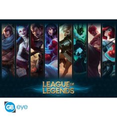 AbyStyle League of Legends Plakát Maxi: Champions 91,5 x 61 cm