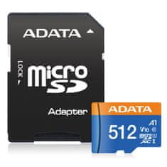 Adata Adata/micro SDXC/512GB/UHS-I U1 / Class 10/+ Adaptér