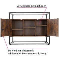 tectake Komoda Oldham 100x38x80,5cm