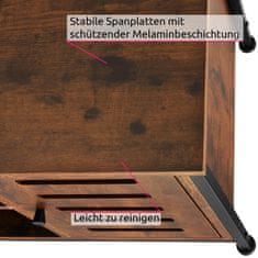 tectake Komoda 71x32x82cm