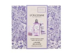 Kraftika 250ml l'occitane lavande blanche body care gift set