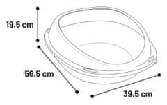 Flamingo Toaleta pro kočky JOTA Taupe L