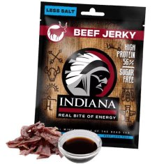 INDIANA JERKY hovězí Less Salt 25g