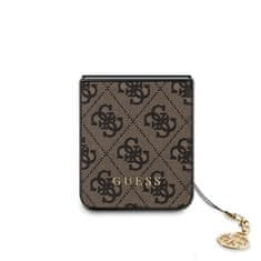 Guess Zadní kryt 4G Charm pro Samsung Galaxy Z Flip 5 Brown