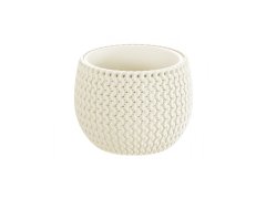 NOHEL GARDEN Obal na květník SPLOFY BOWL 2v1 plastový matný d18x14cm