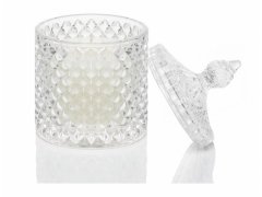 NOHEL GARDEN Svíčka ve skle GLAMOROUS CRYSTAL vonná 180g