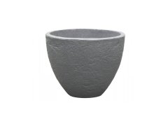 NOHEL GARDEN Obal na květník STONE plastový d60x45cm