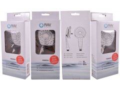 Slezák - RAV CZ Slezák Rav PS0024 Sprchová růžice ruční - i Barva: chrom/plast