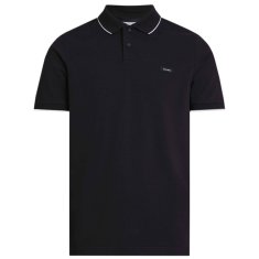 Calvin Klein Tričko černé M Polo Stretch