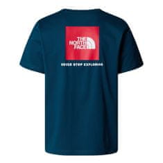 The North Face Tričko tmavomodré S M Ss Box Nse Tee