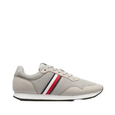 Tommy Hilfiger Boty šedé 43 EU Lo Runner Mix