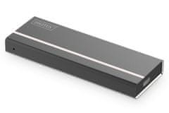 Digitus USB Type-C 3.1 Externí SSD skříň M.2 (NVMe), hliníkové pouzdro, M-klíč nebo B + M-klíč