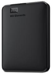 WD Elements Portable 4TB HDD / Externí / 2,5" / USB 3.0 / černý