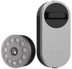 EZVIZ chytrý dveřní zámek DL01S + klávesnice DL01CP/ Bluetooth 3.0/ černo-šedý