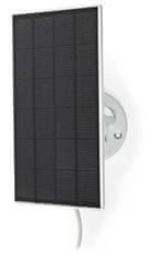 Nedis solární panel/ 5,3 V DC/ 0,5 A A/ micro USB/ délka kabelu 3 m/ příslušenství pro WIFICBO30WT